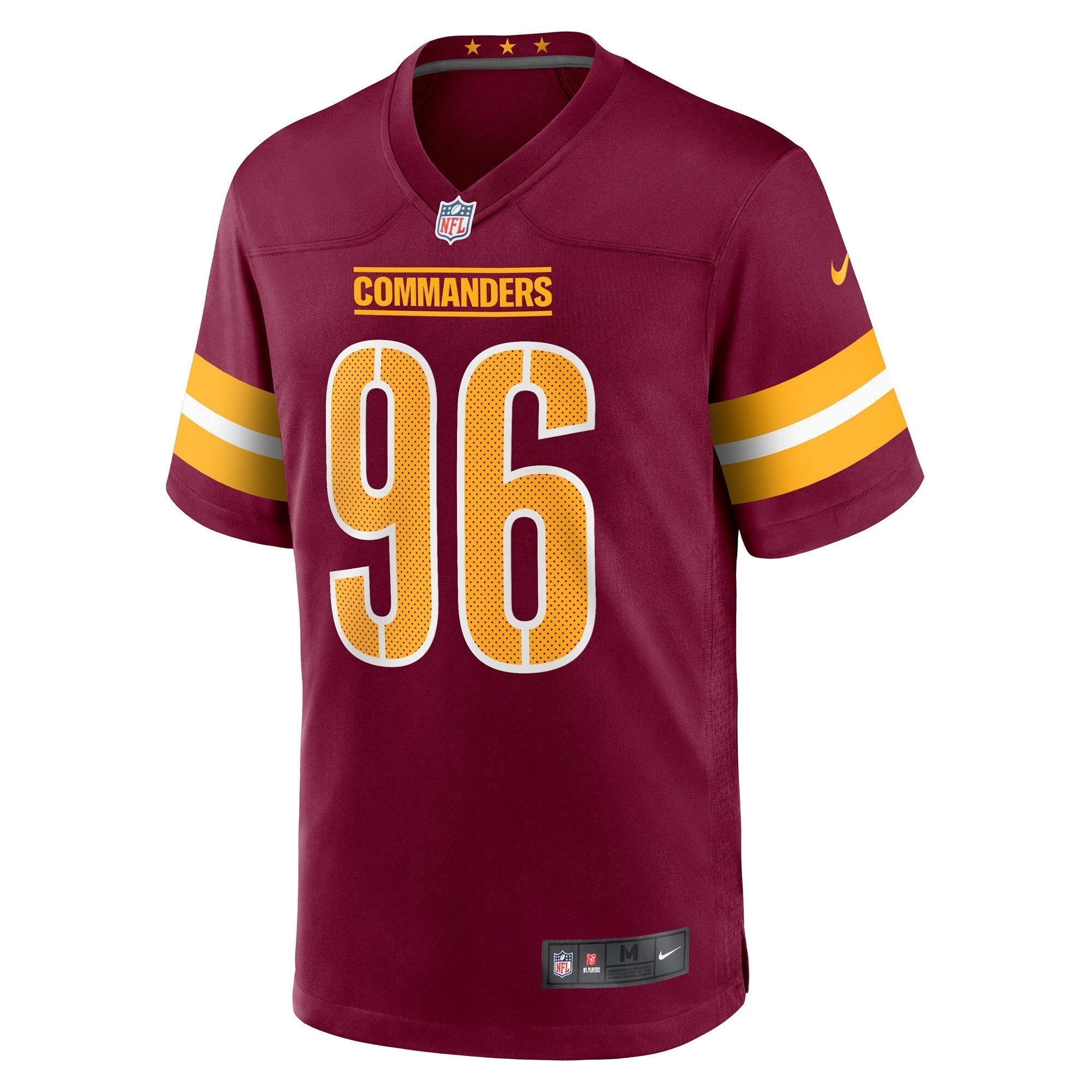 James Smith-Williams Washington Commanders Nike Game   Jersey - Burgundy
