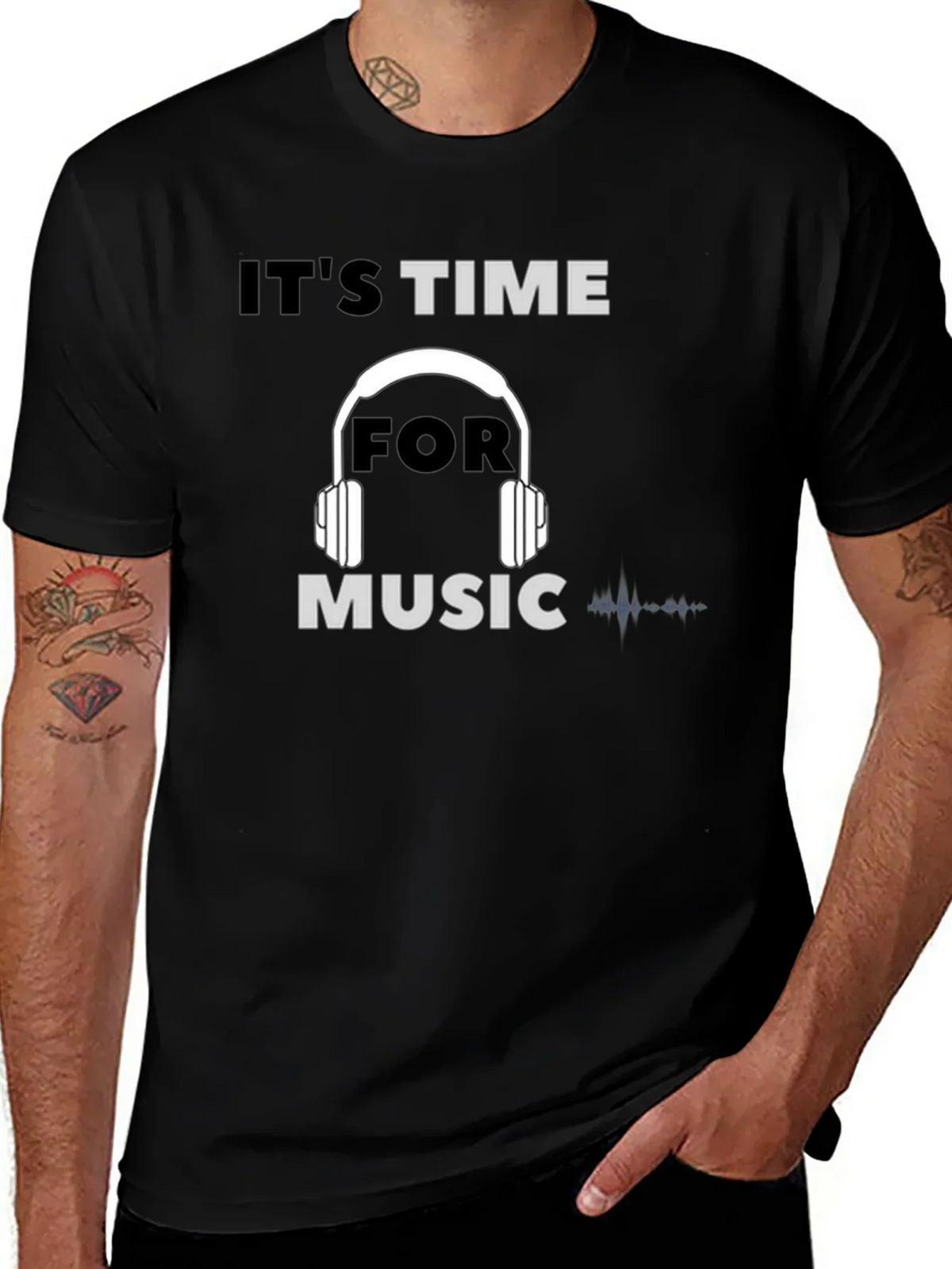 Its Time For Music T-Shirt - Cool Design