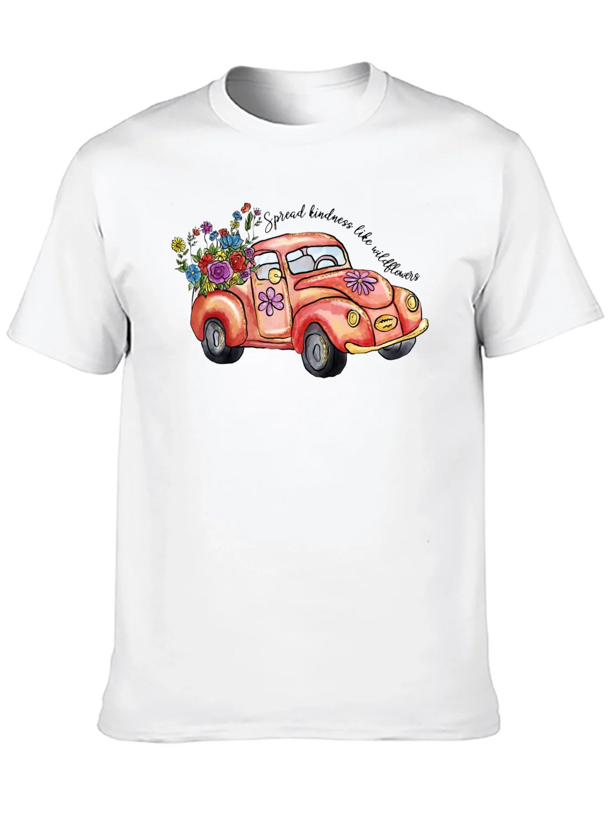 Kindness Car Graphic Tee - Black