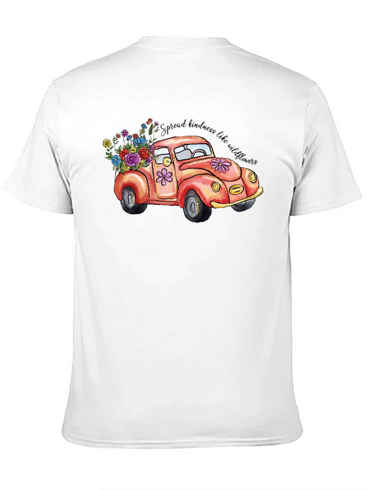 Kindness Car Graphic Tee - Black