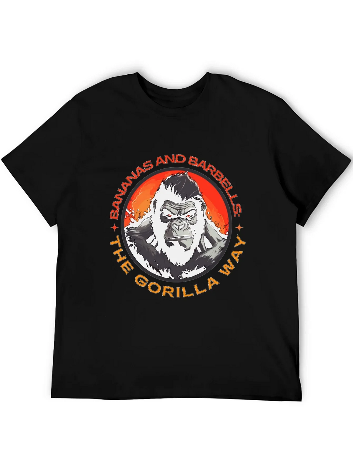 Bananas and Barbells Gorilla T-Shirt
