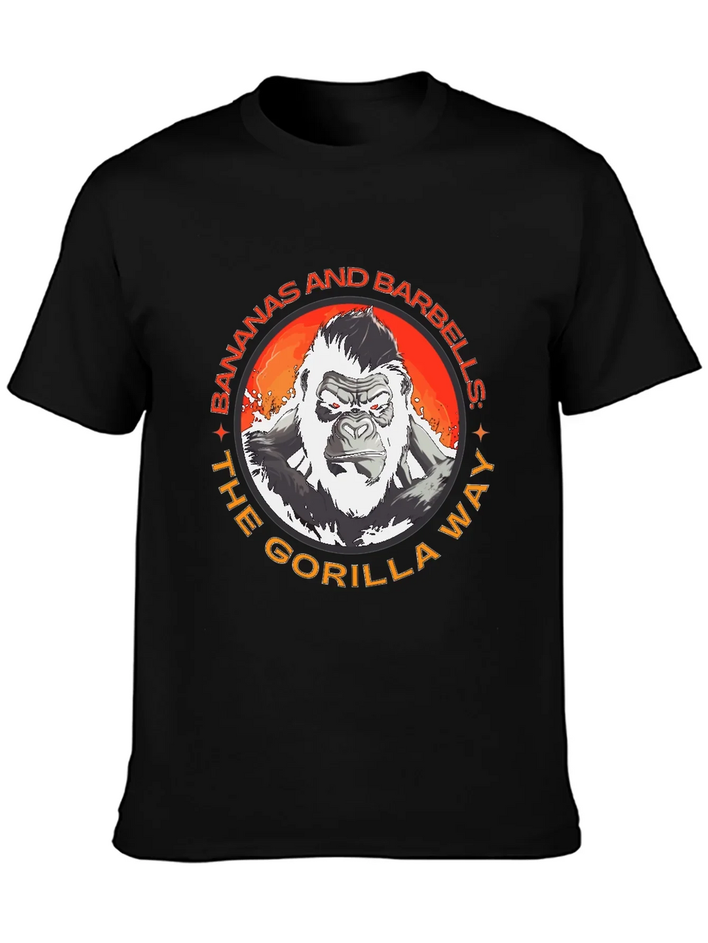 Bananas and Barbells Gorilla T-Shirt