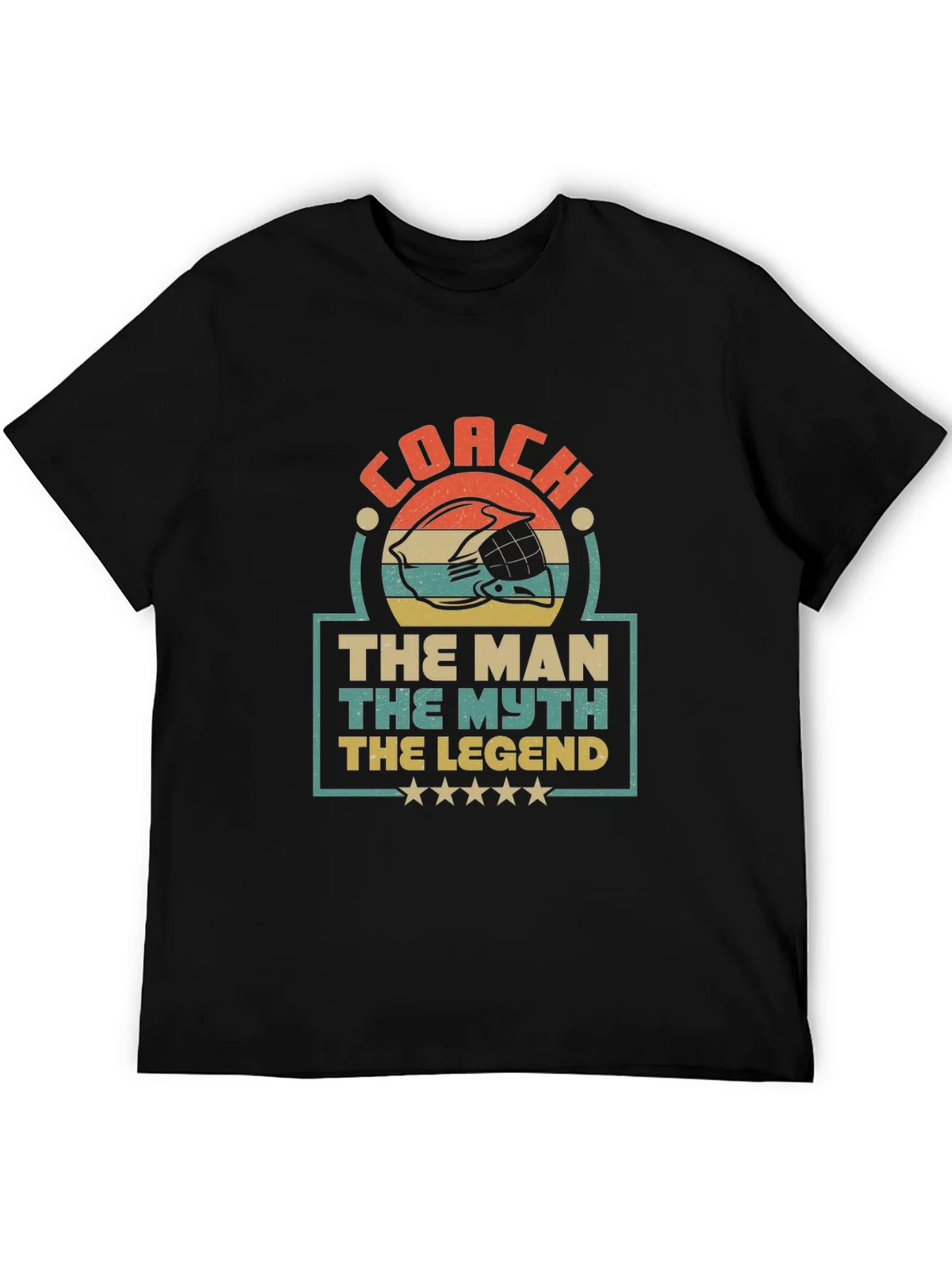 Coach The Man The Myth The Legend Graphic T-Shirt