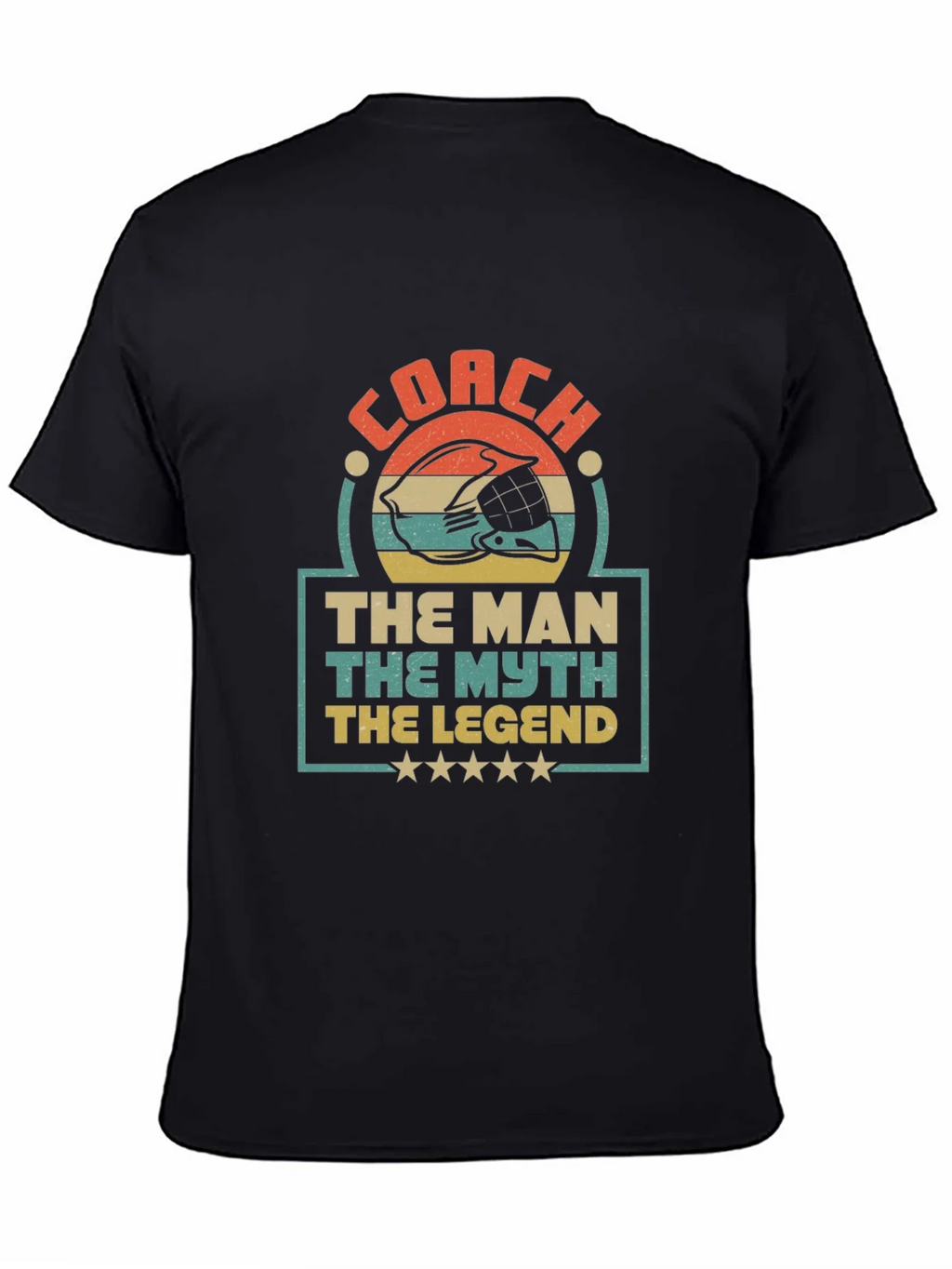 Coach The Man The Myth The Legend Graphic T-Shirt