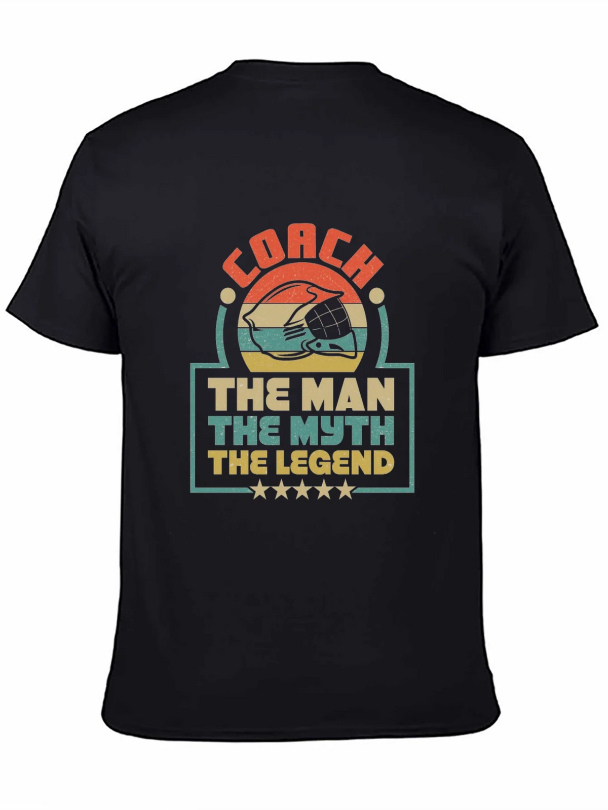 Coach The Man The Myth The Legend Graphic T-Shirt