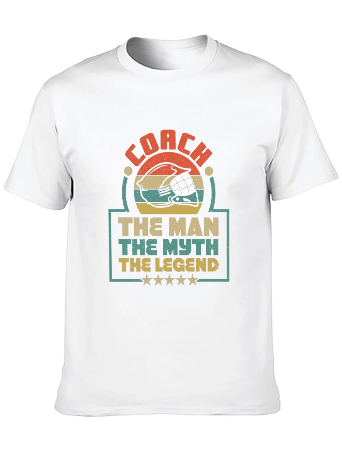 Coach The Man The Myth The Legend Graphic T-Shirt