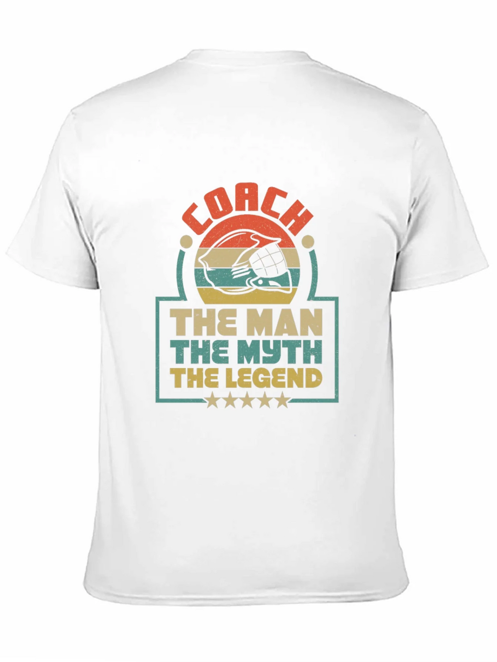 Coach The Man The Myth The Legend Graphic T-Shirt