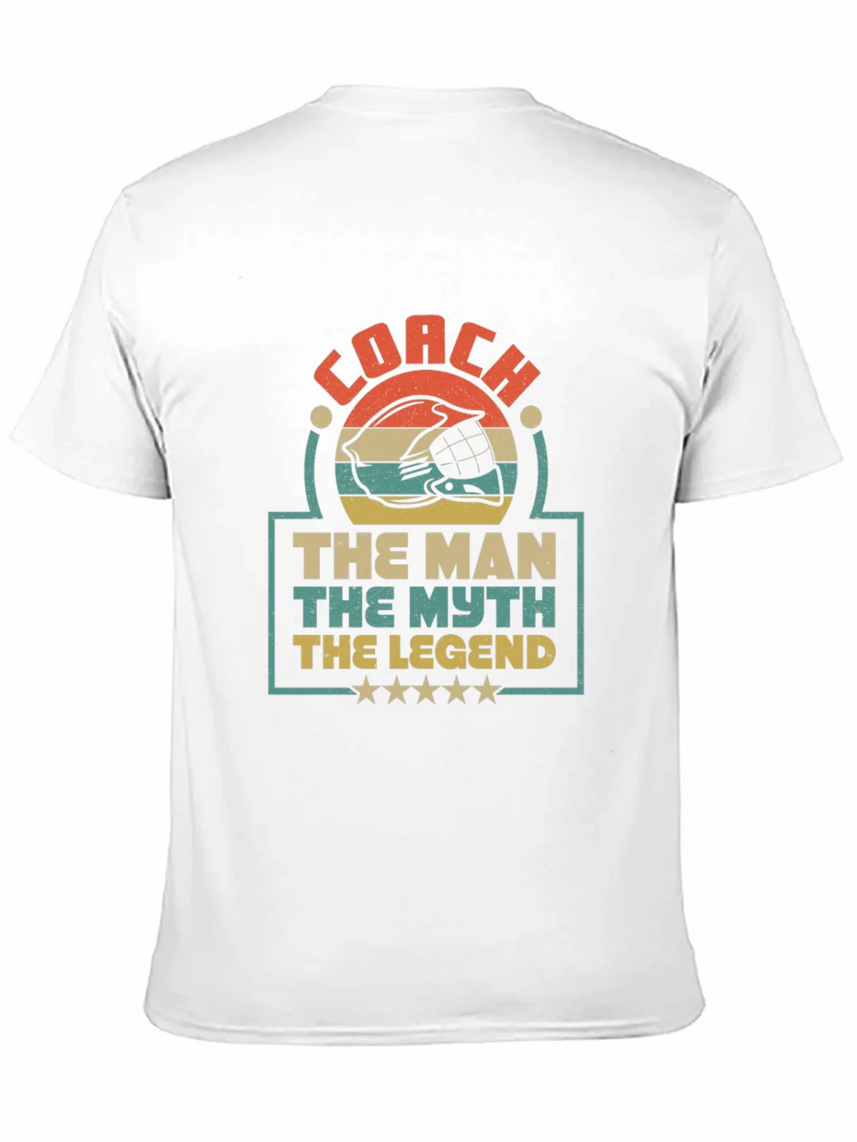 Coach The Man The Myth The Legend Graphic T-Shirt