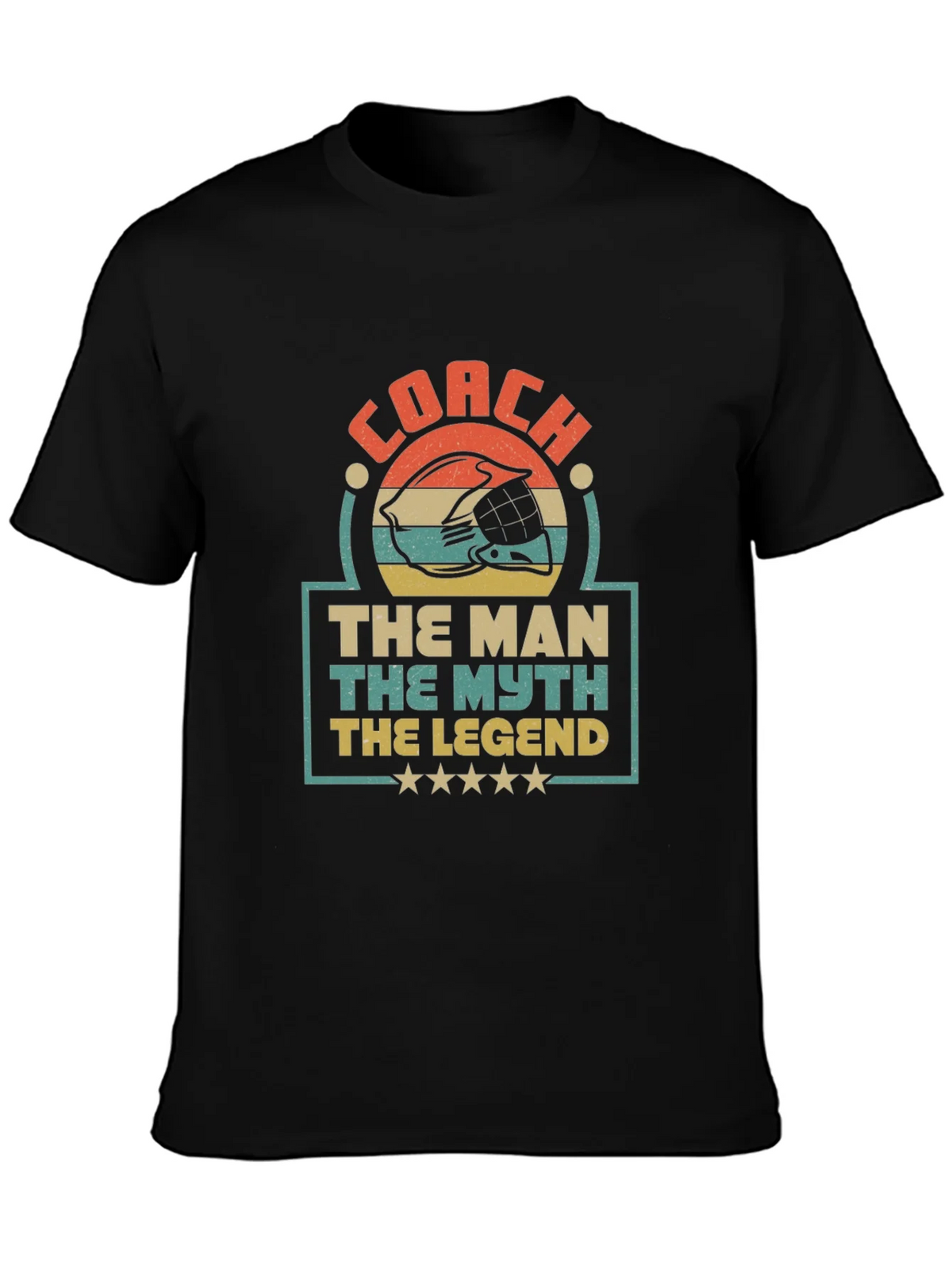 Coach The Man The Myth The Legend Graphic T-Shirt