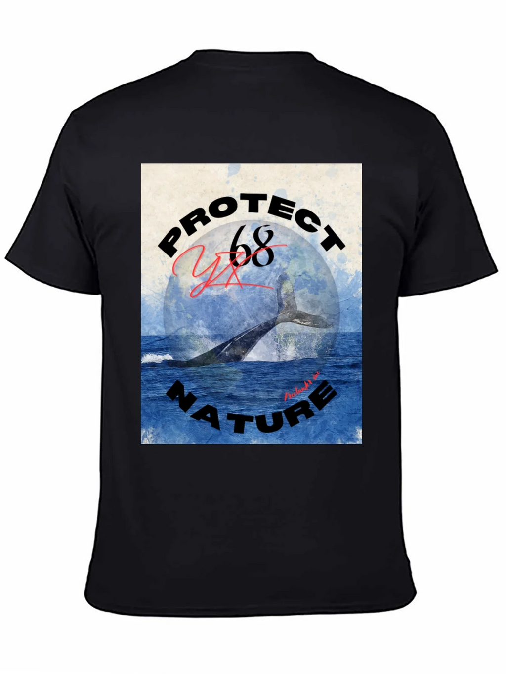 Protect Nature Whale Graphic Tee