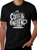 Coffee & Confidence Graphic Tee
