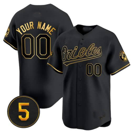 Custom Baltimore Orioles Robinson Patch Vapor Premier Limited ¨C All Stitched Baseball Jersey
