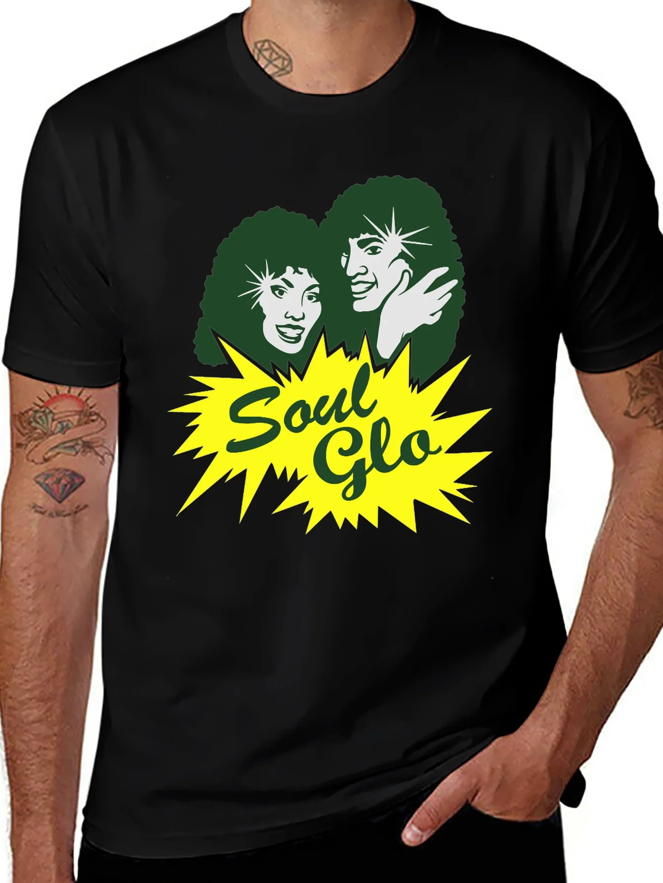 Soul Glo Graphic T-Shirt - Vintage Comedy Tee
