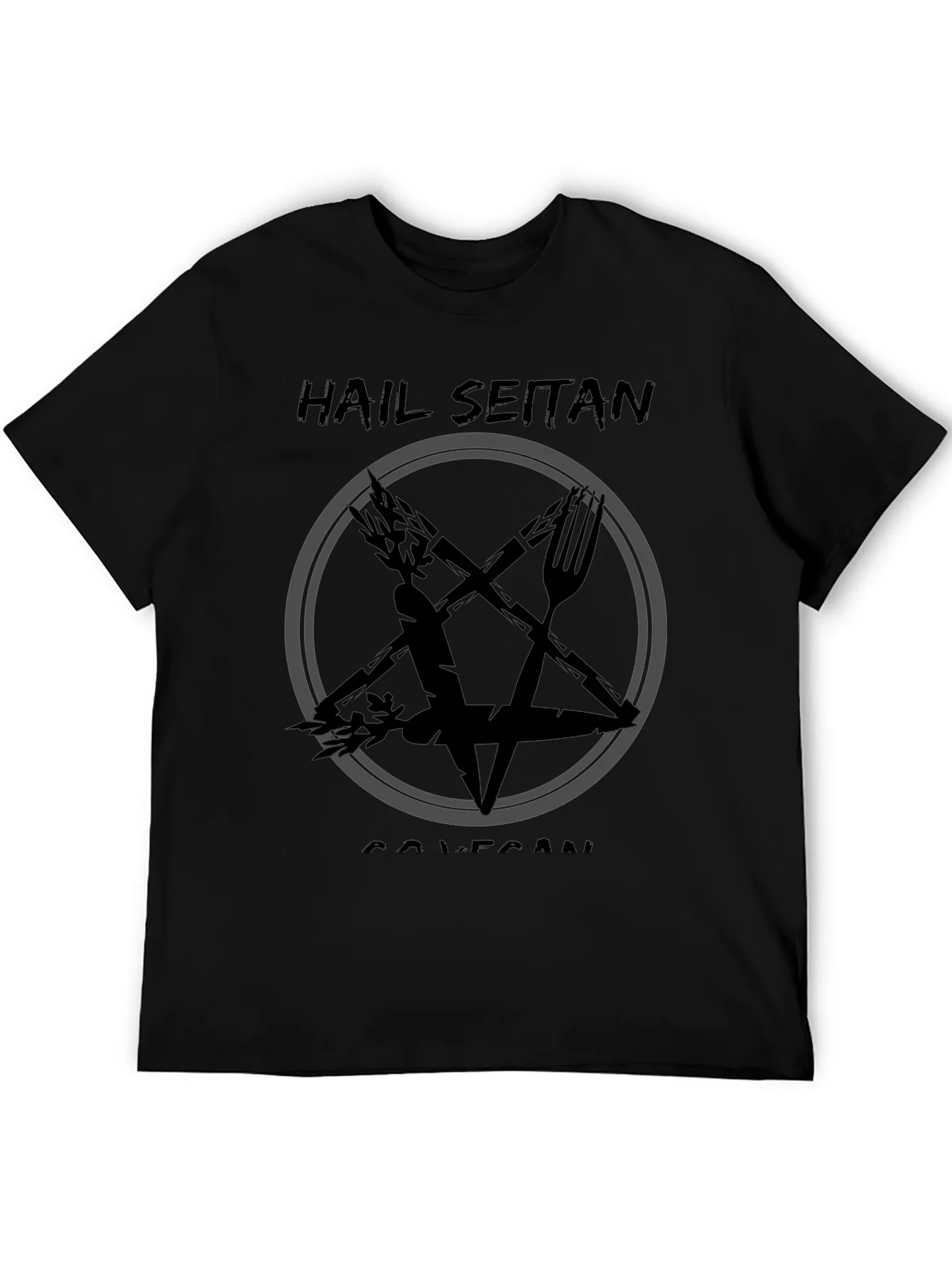 Hail Seitan Vegan Graphic Tee