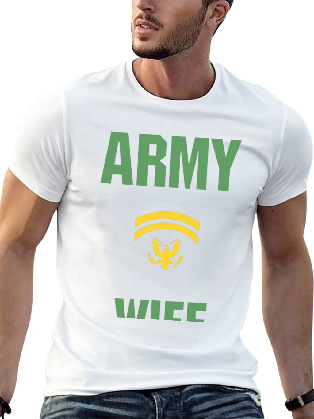 Army Wife Graphic Tee - Military Pride