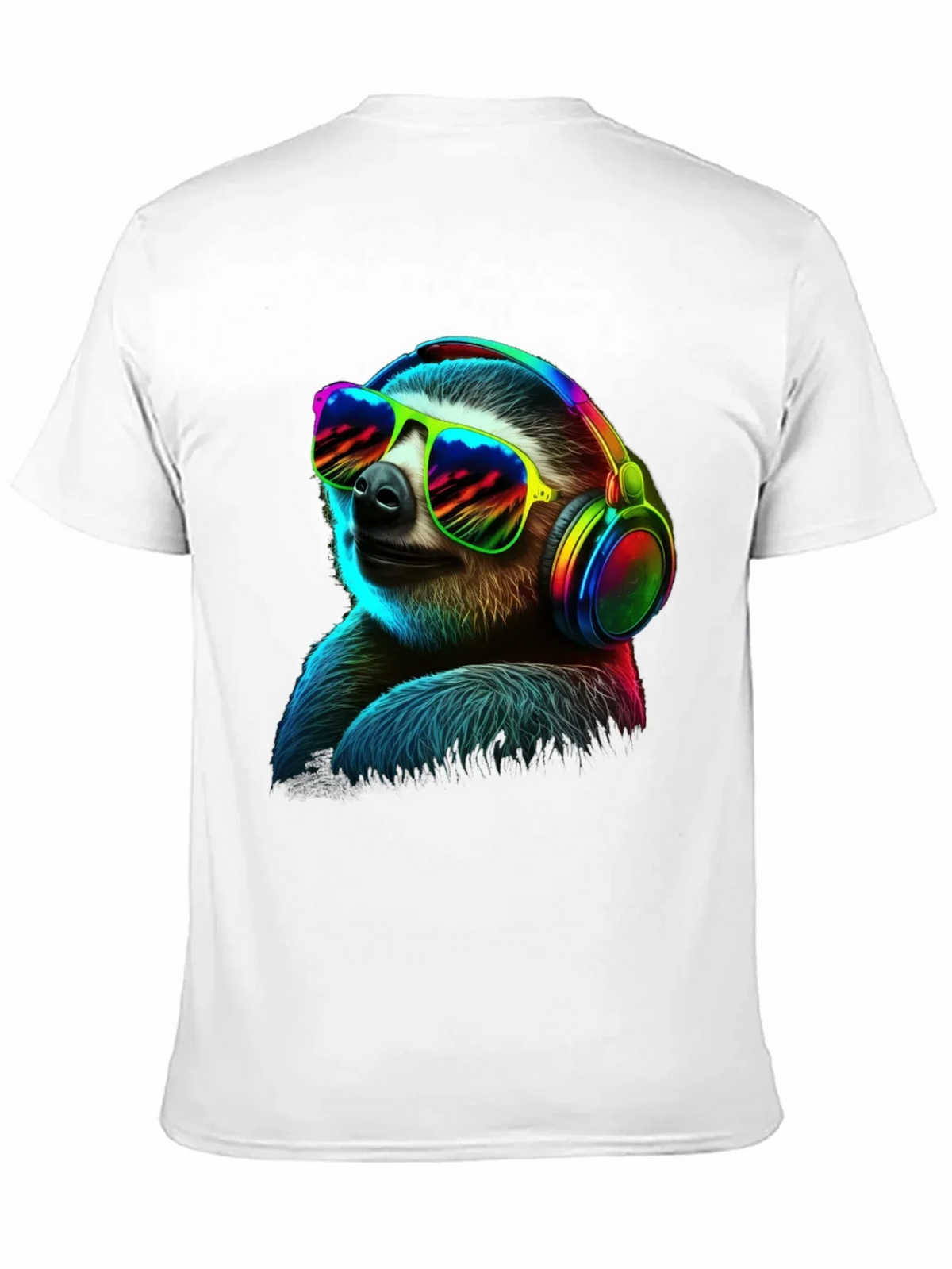 Cool Sloth T-Shirt: Music Lover Style