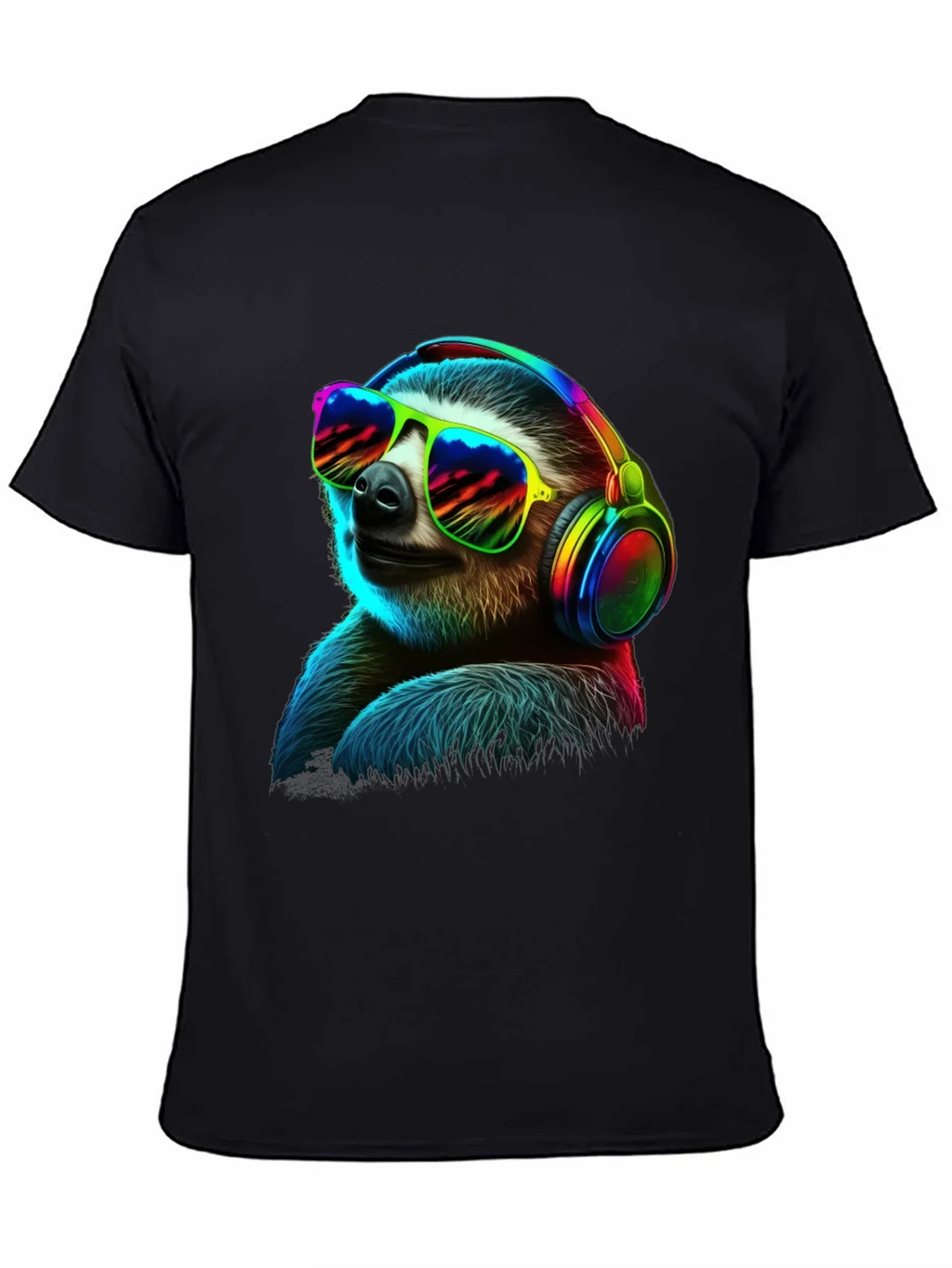 Cool Sloth T-Shirt: Music Lover Style