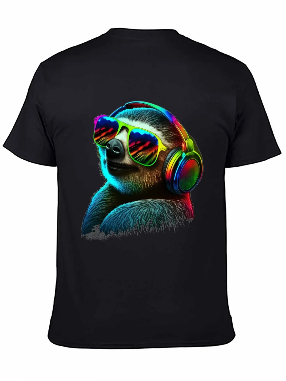 Cool Sloth T-Shirt: Music Lover Style