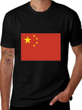China Flag T-Shirt - Patriotic Tee