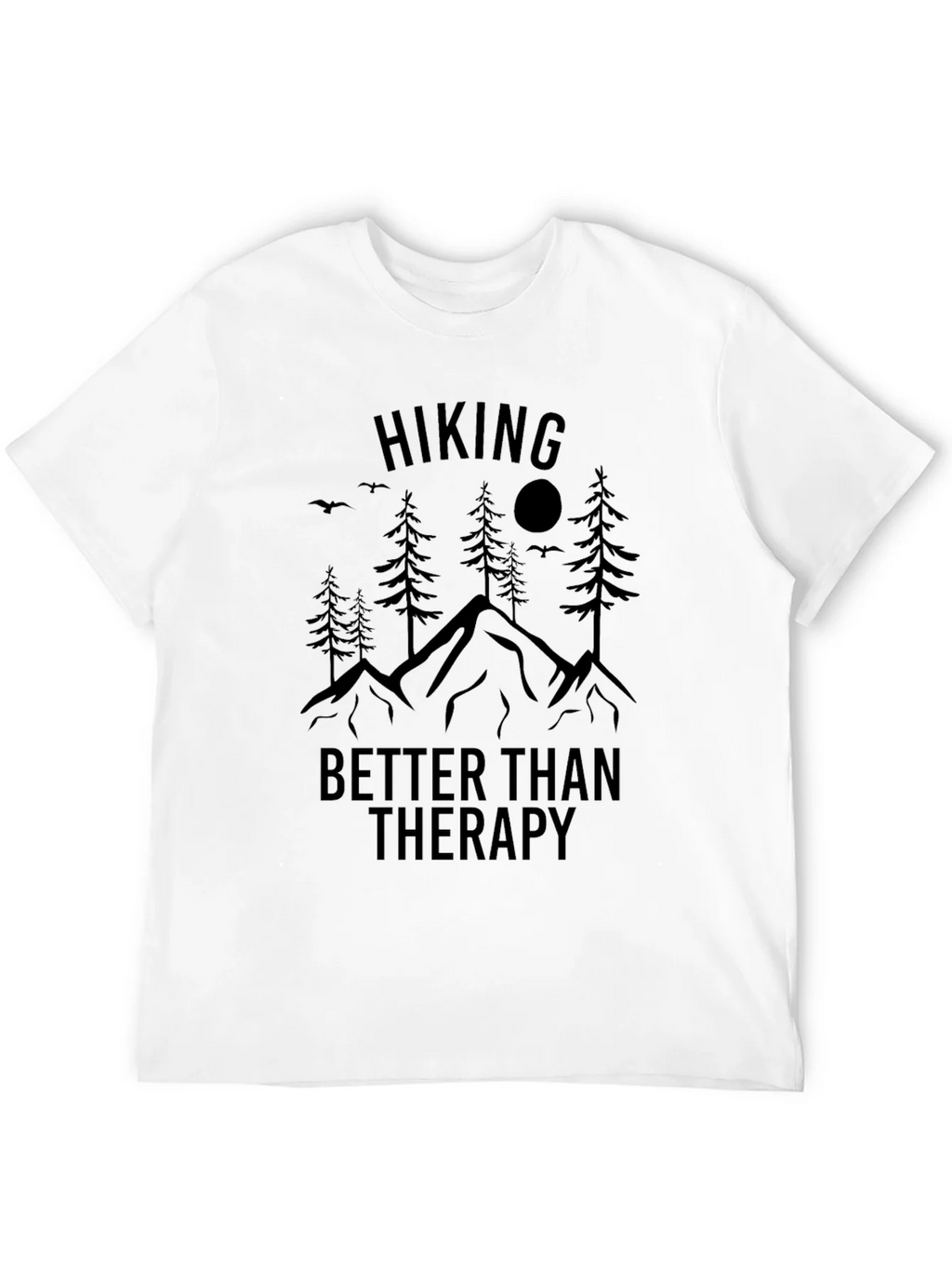 Hiking Therapy Graphic Tee - Nature Lovers Shirt
