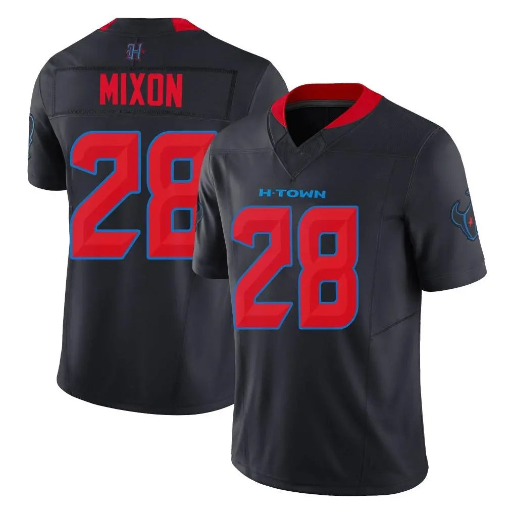 H.Texans #28 Joe Mixon Player Navy Alternate Vapor F.U.S.E. Limited Football Jerseys