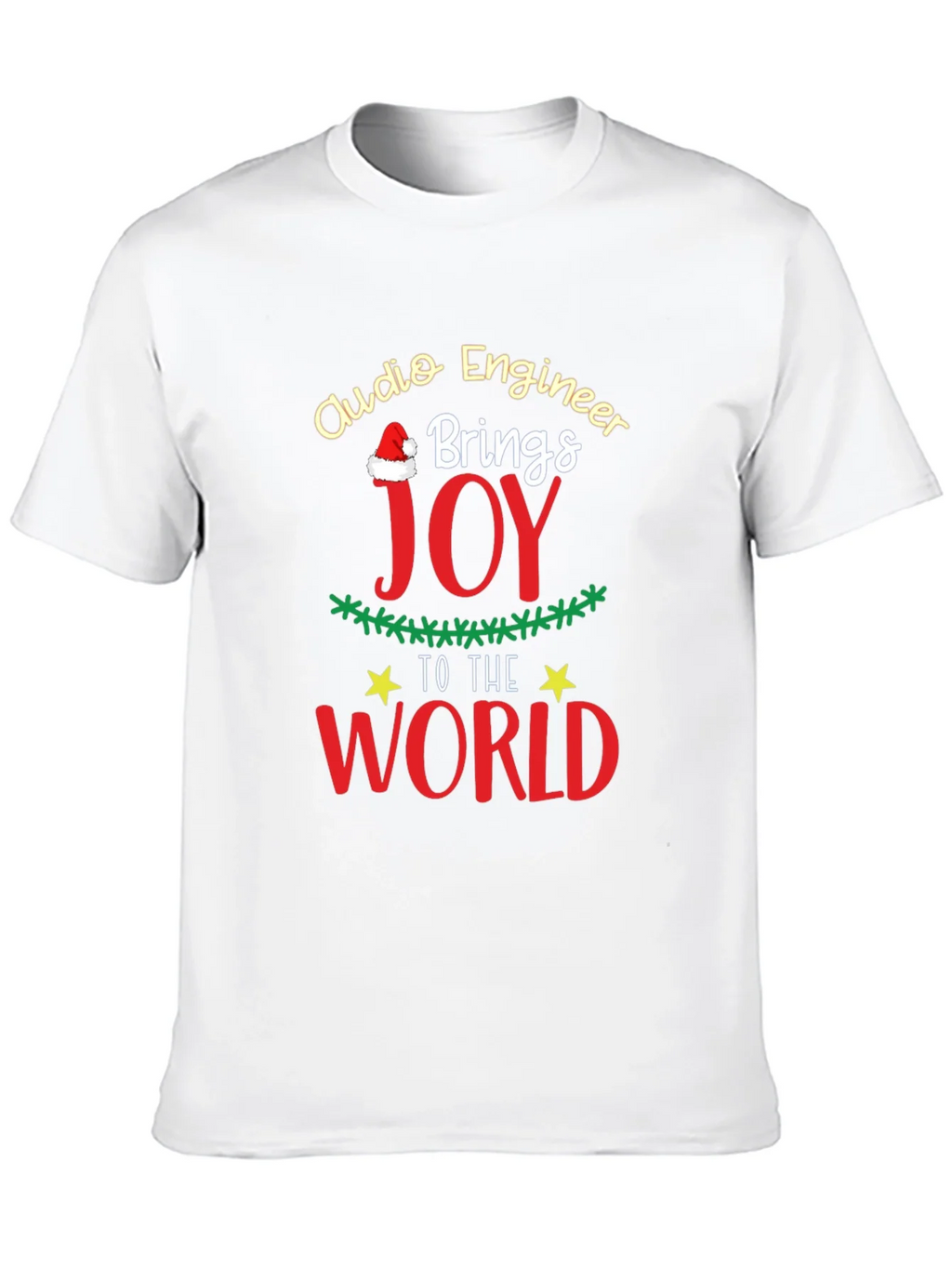 Audio Engineer Christmas Joy T-Shirt