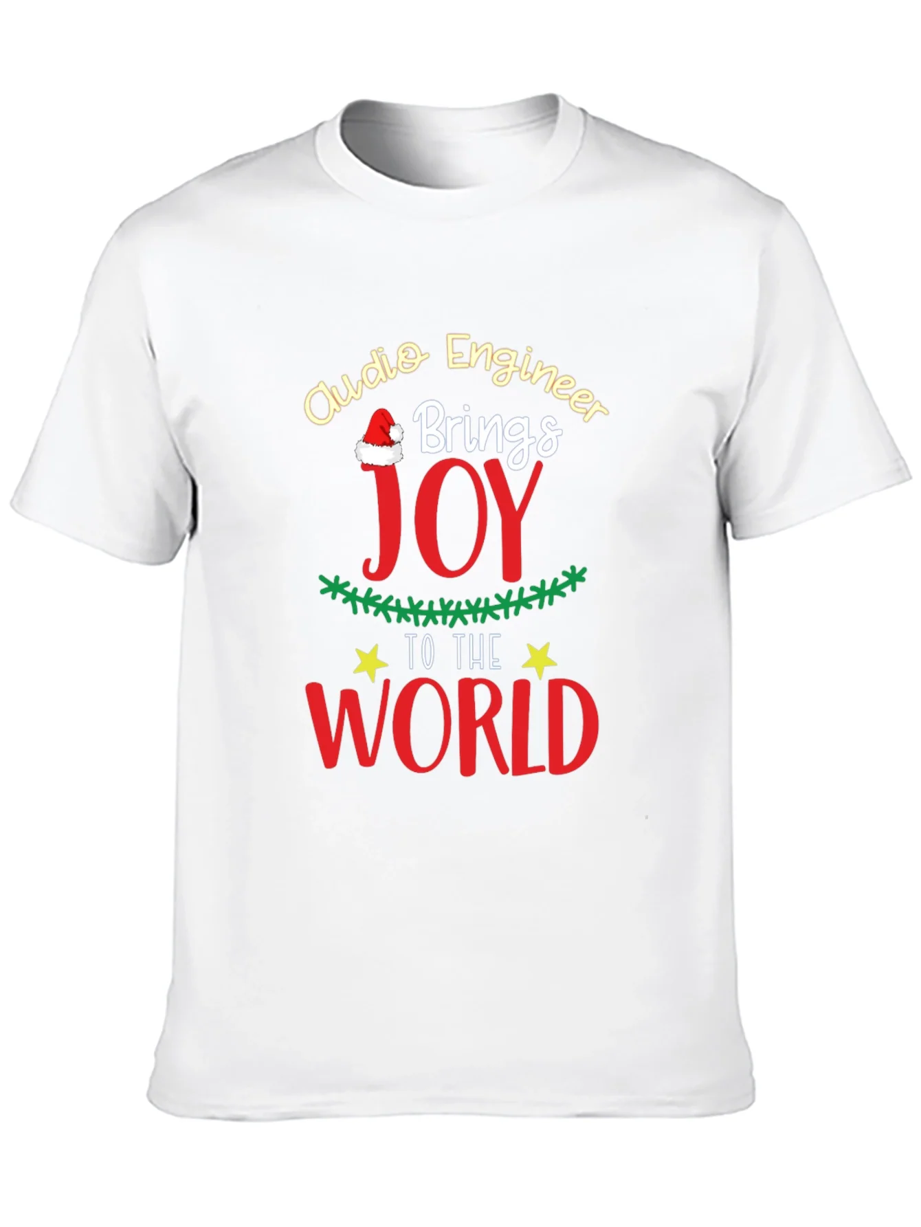 Audio Engineer Christmas Joy T-Shirt