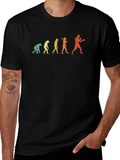 Evolution of Boxer Graphic T-Shirt
