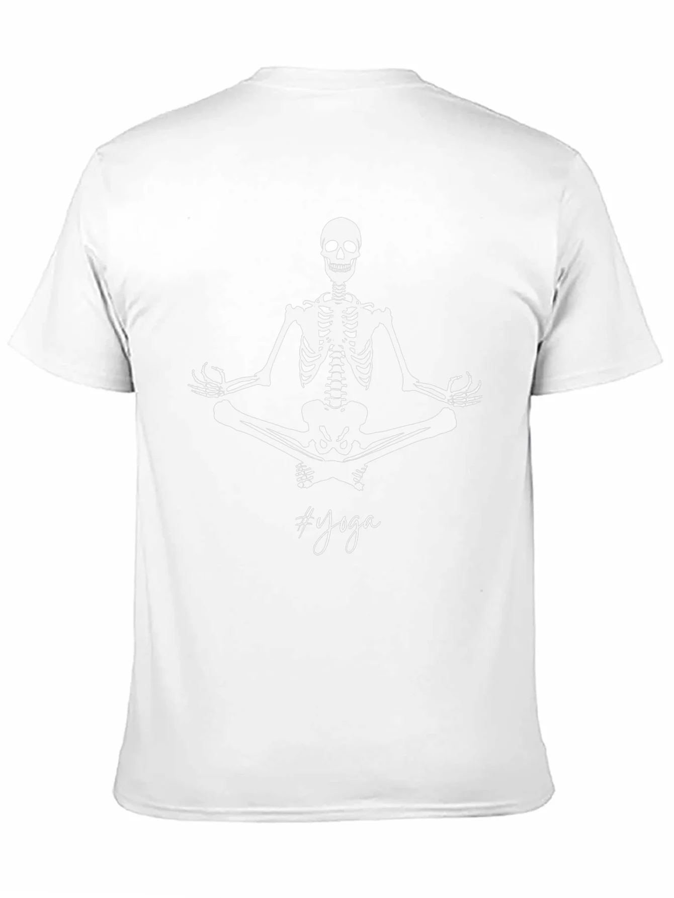 Yoga Skeleton Black T-Shirt