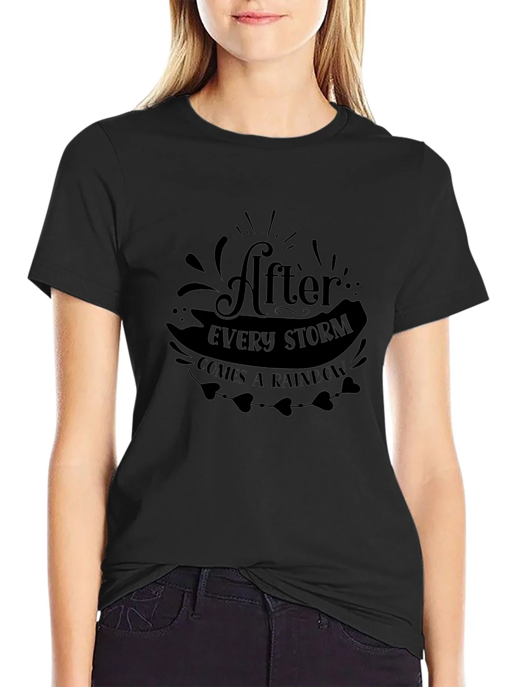 After Every Storm Rainbow Graphic Tee