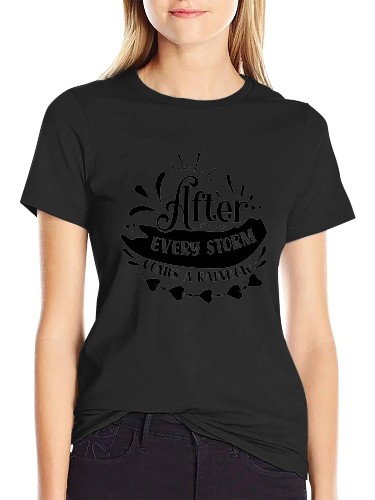 After Every Storm Rainbow Graphic Tee