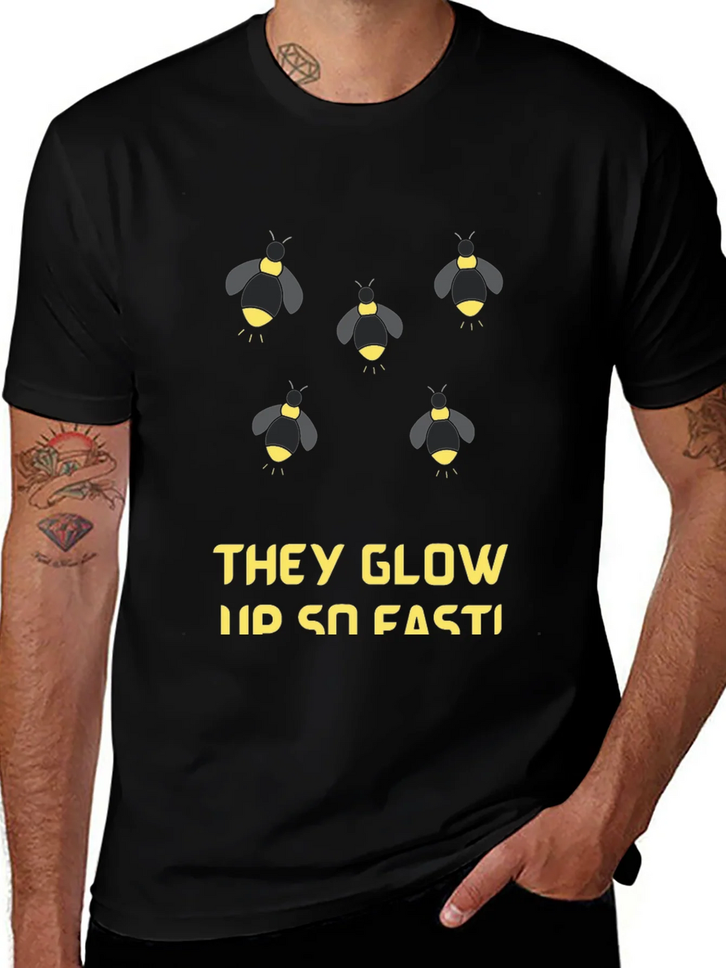 Glowing Firefly Graphic Tee