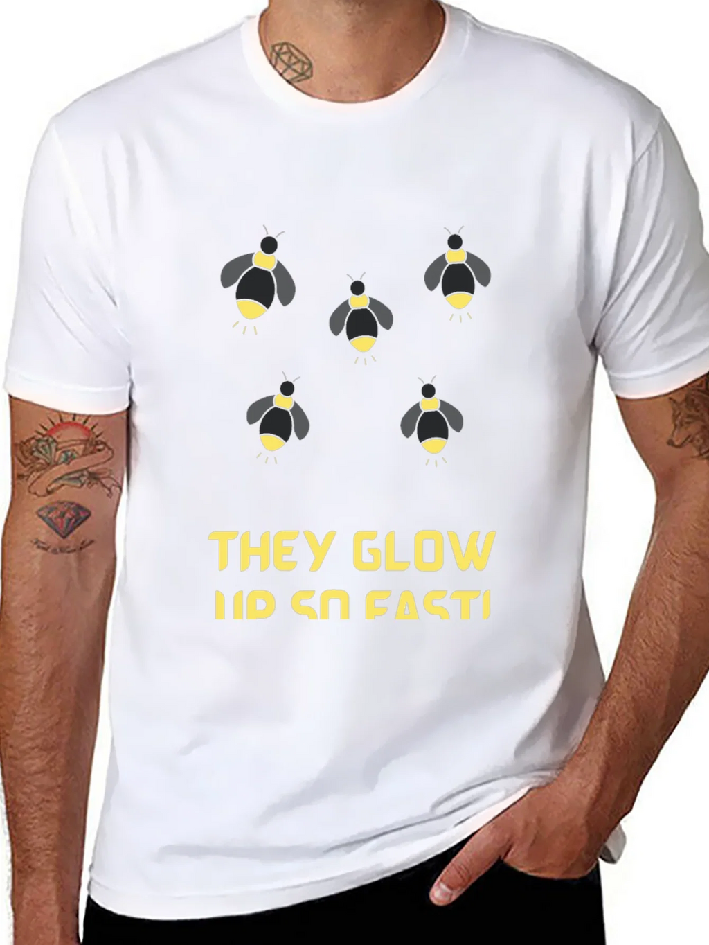 Glowing Firefly Graphic Tee