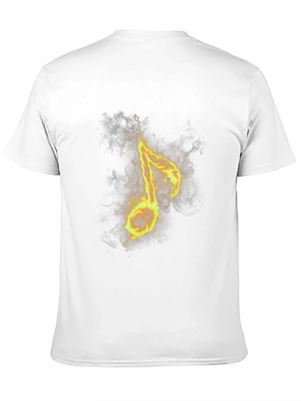 Fiery Note Black T-Shirt