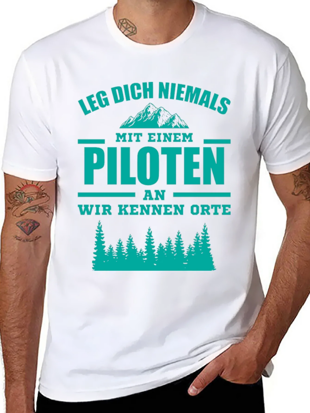Pilot T-Shirt - Funny German Phrase