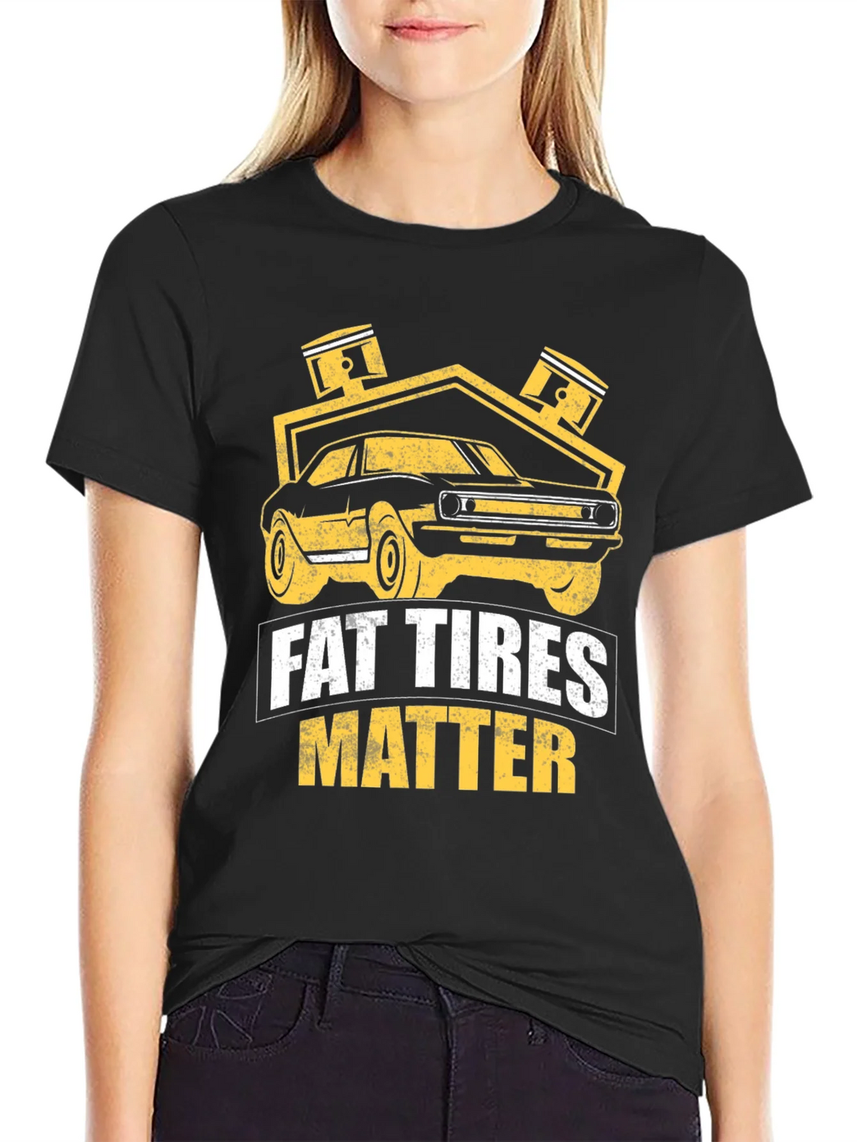 Fat Tires Matter T-Shirt Car Enthusiast Tee