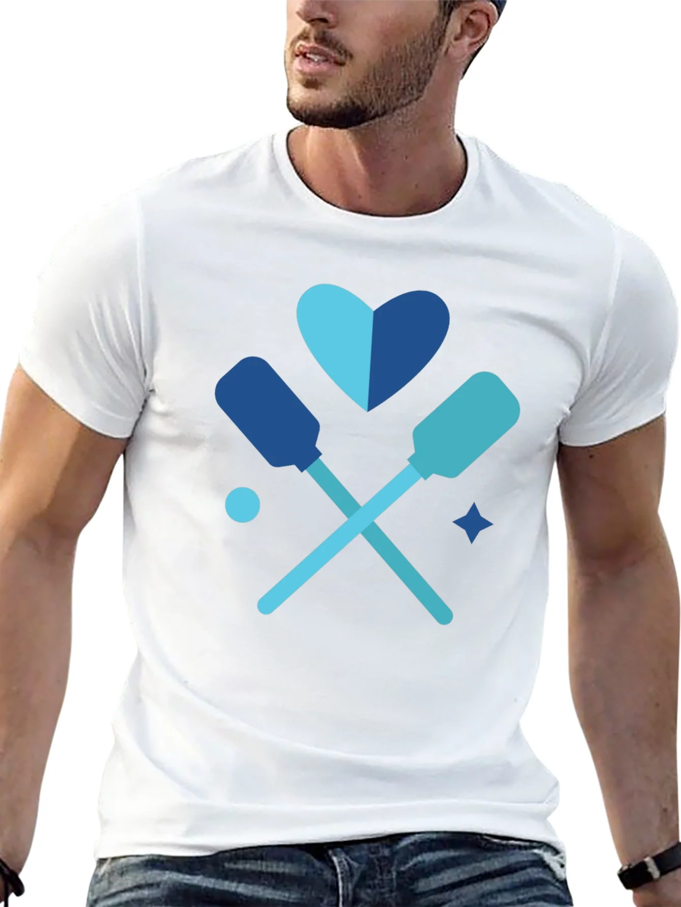 Rowing Heart T-Shirt - Oar Love