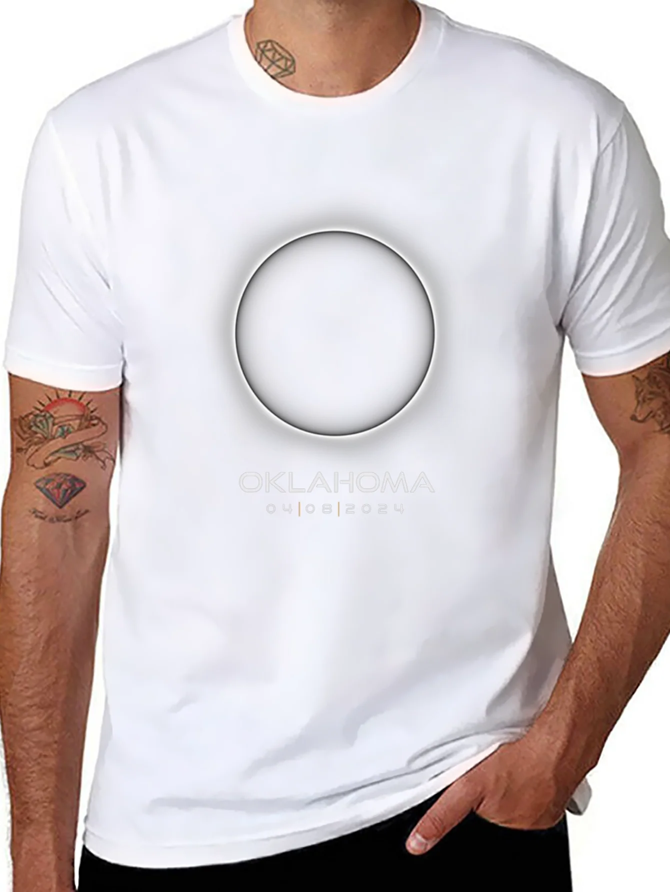 Oklahoma Solar Eclipse 04/08/2024 T-Shirt