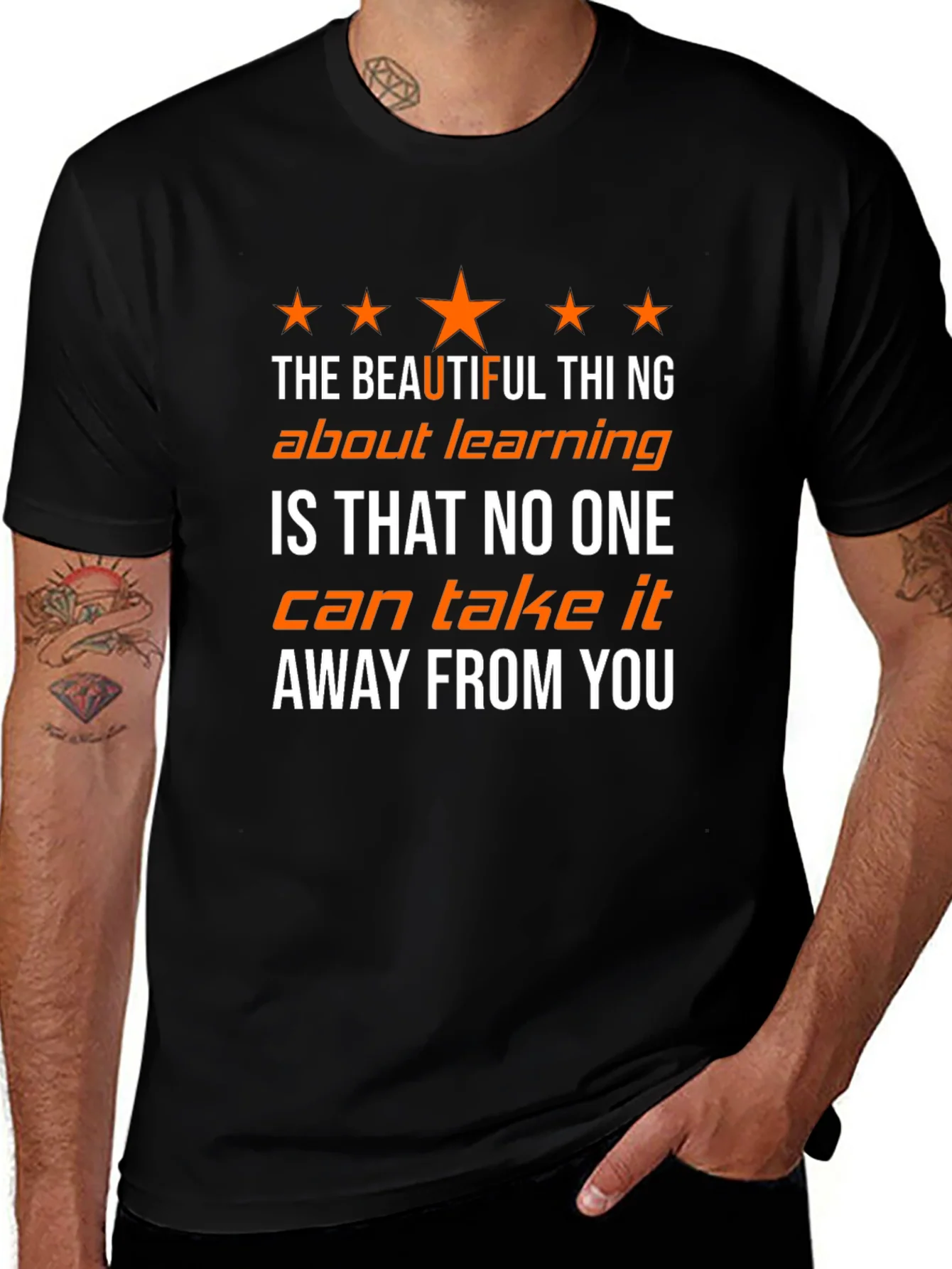 The Beautiful Thing About Learning T-Shirt