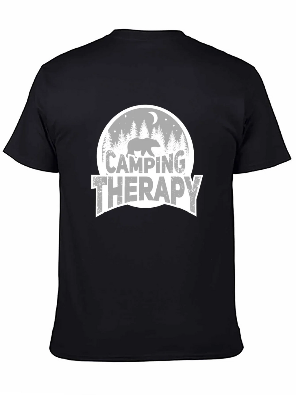 Camping Therapy Graphic T-Shirt
