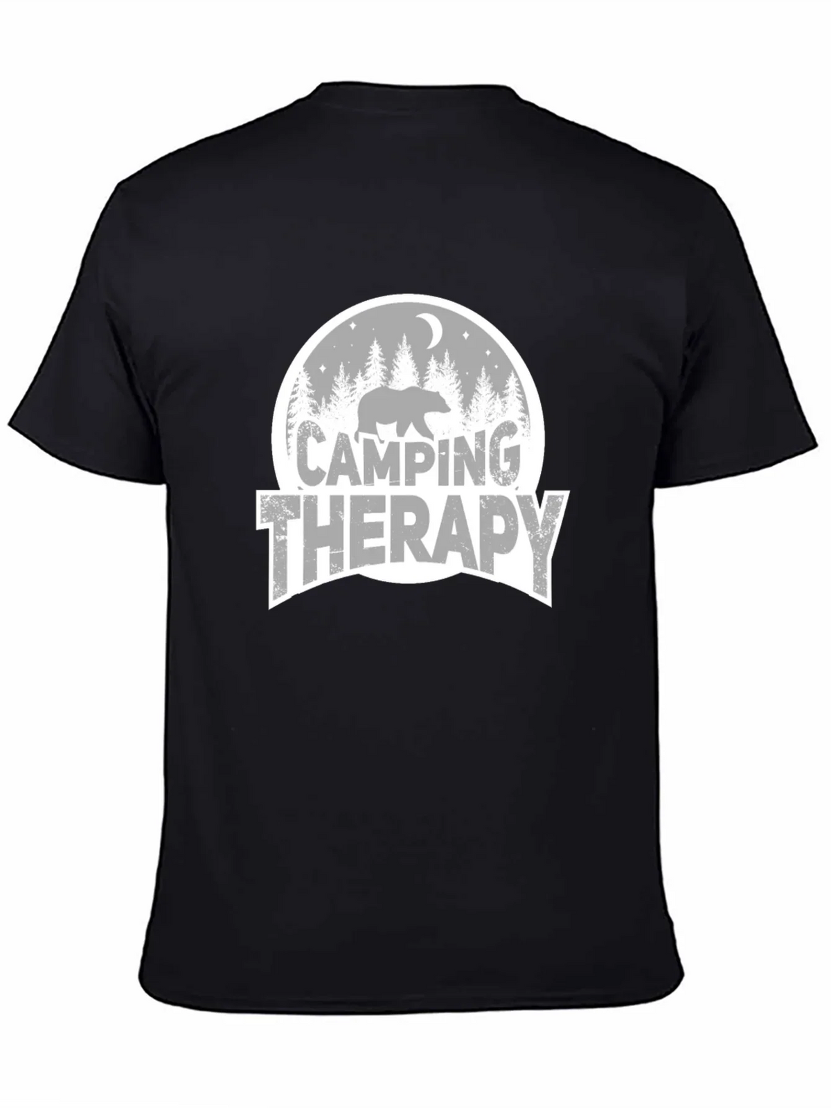 Camping Therapy Graphic T-Shirt