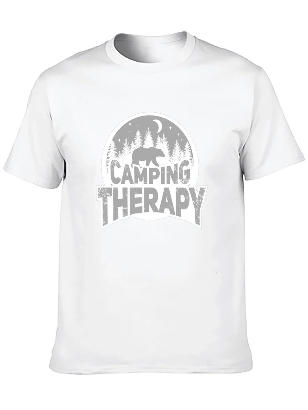 Camping Therapy Graphic T-Shirt