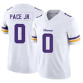 MN.Vikings #0 Ivan Pace Jr Player White Vapor F.U.S.E. Limited Football Jerseys