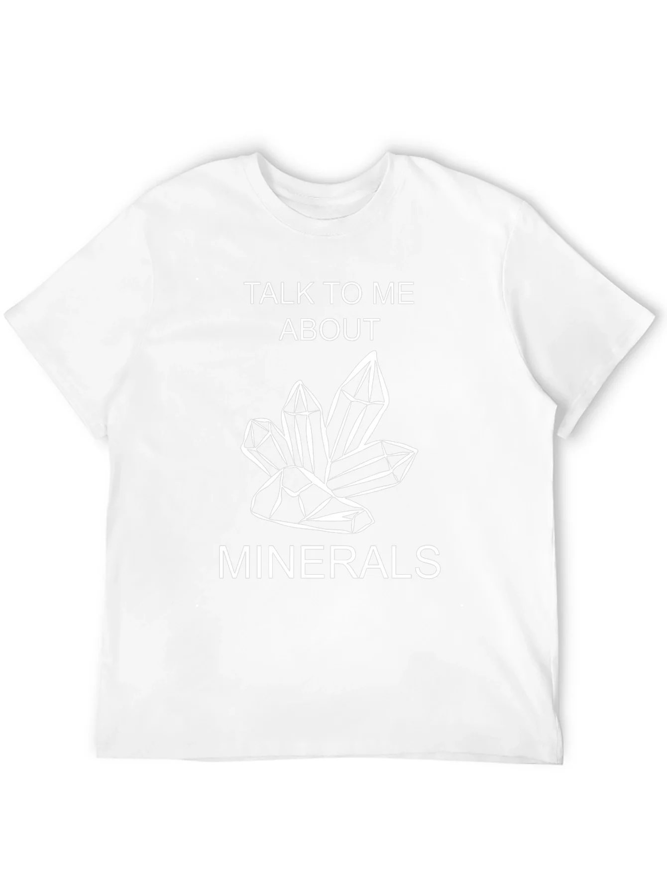 Talk To Me About Minerals T-Shirt - Black