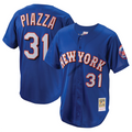 NY.Mets #31 Mike Piazza Player  Royal Cooperstown Collection Baseball Jerseys