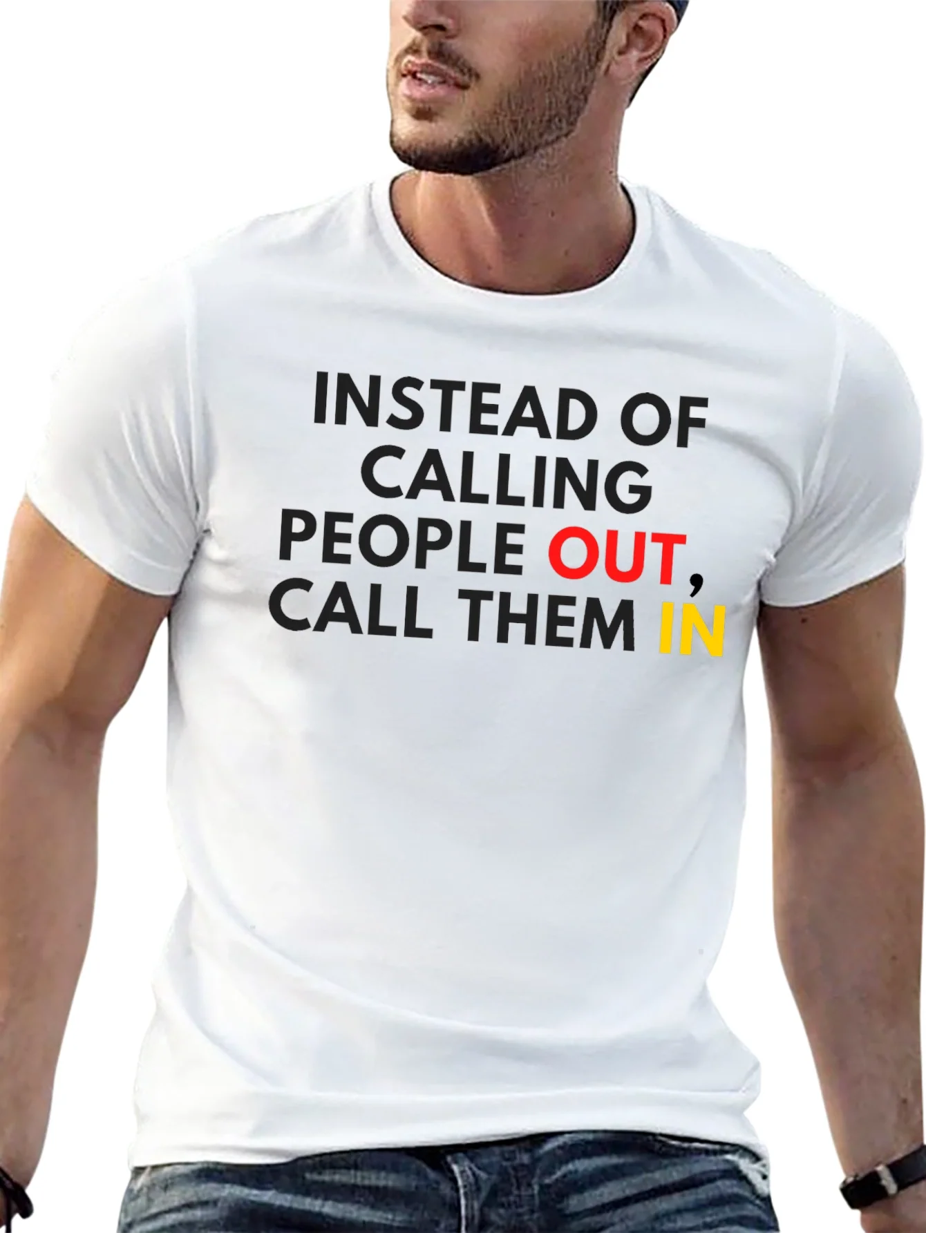 Call Them In - Motivational Graphic T-Shirt