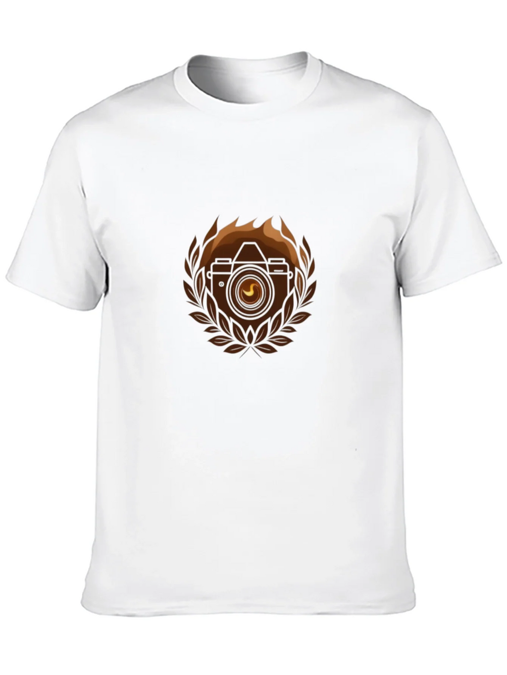 Camera Emblem Black T-Shirt