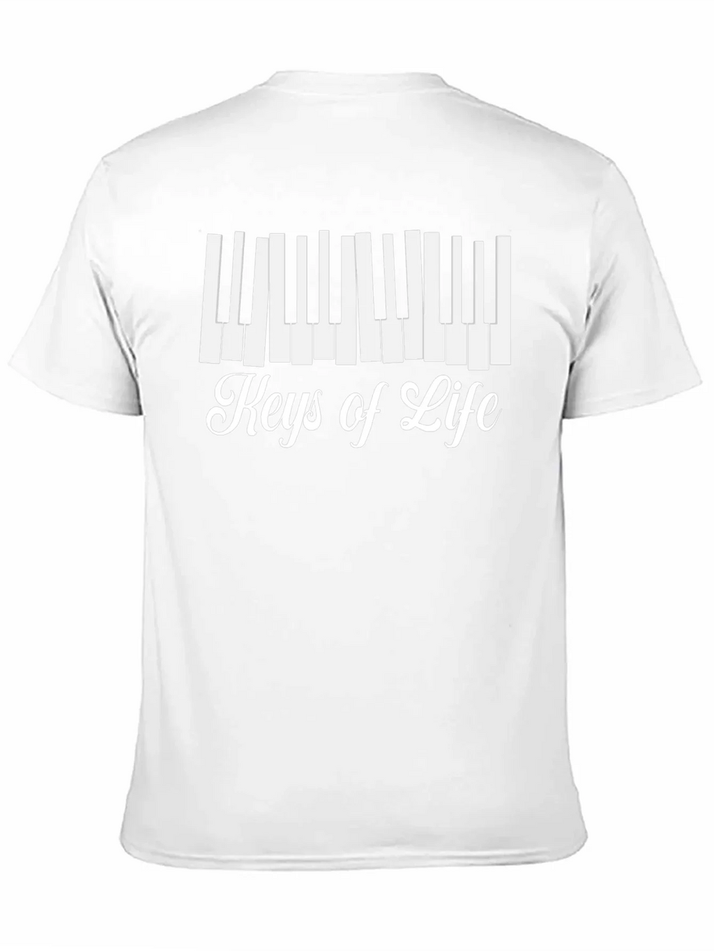 Keys of Life Graphic Tee - Musicians Black T-Shirt