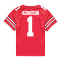 Davison Igbinosun Ohio State Buckeyes Jersey – Red