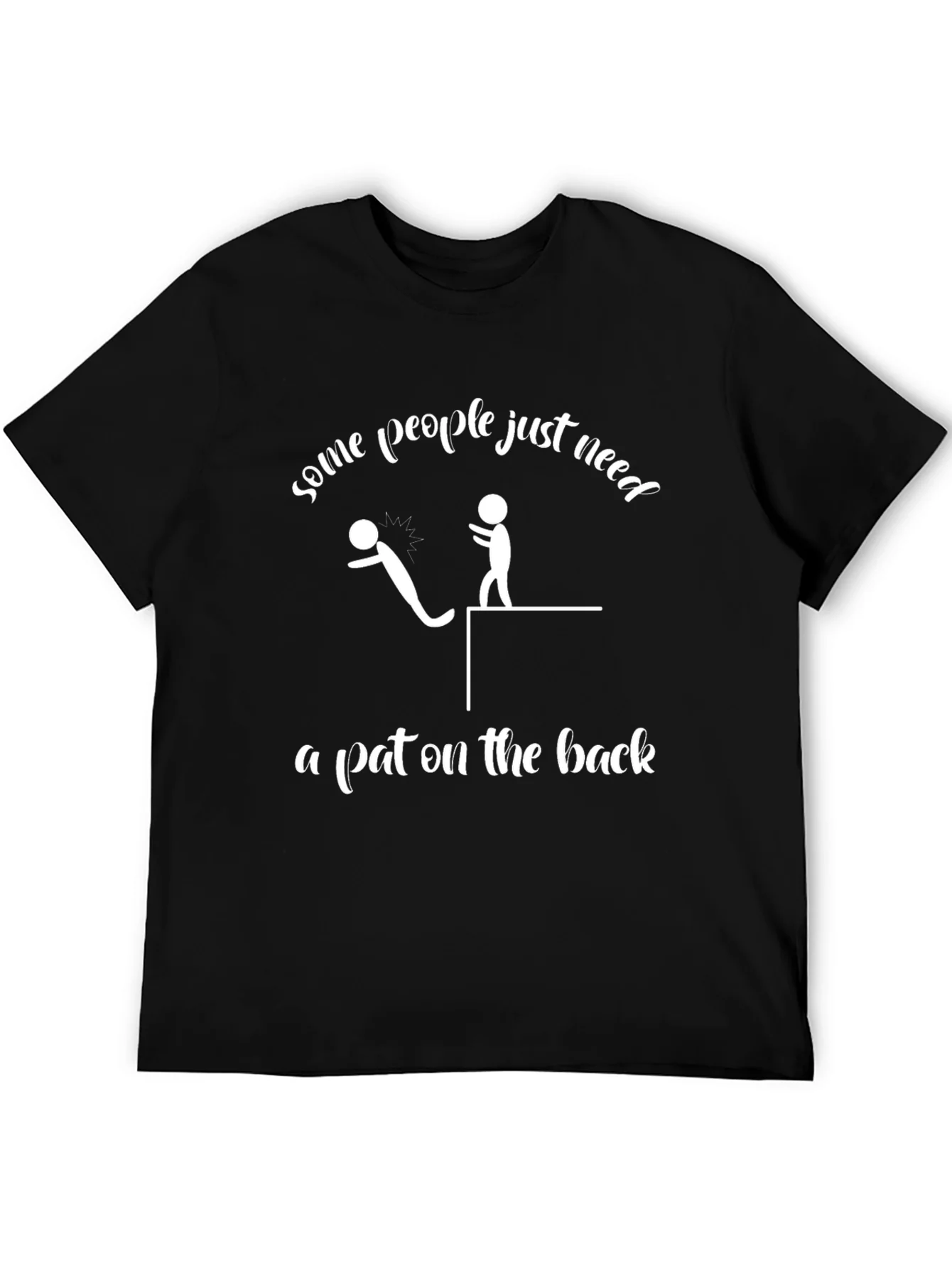 Funny Pat on the Back Graphic T-Shirt